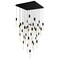 Cwi Lighting Greta Integrated LED Black Chandelier 1589P36-41-101 - alternate 1